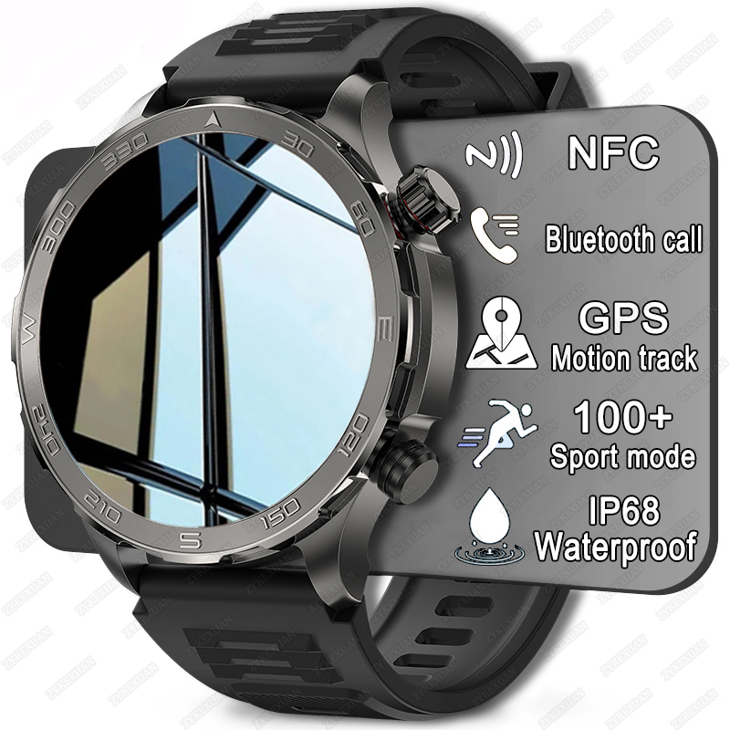 Compass Lensatic - ใหม่ GPS ติดตามสมาร์ทวอทช์ผู้ชายหน้าจอ AMOLED HD กีฬากลางแจ้งฟิตเนสอัตราการเต้นของหัวใจ