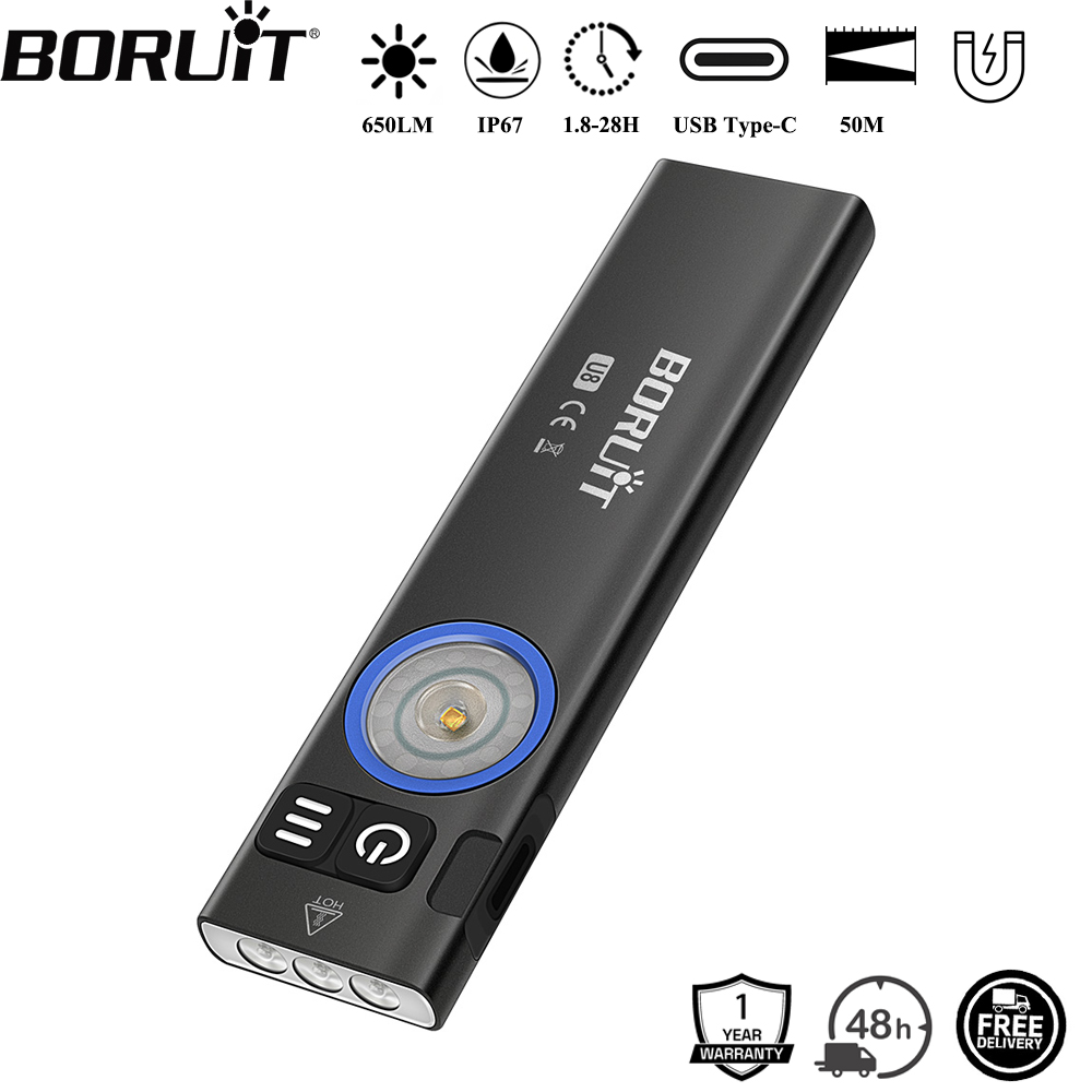 Fishing Kit Compact - ไฟฉาย LED BORUiT U8 650LM EDC