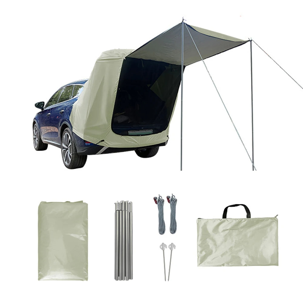 Emergency Mylar Tent - เต็นท์ต่อท้ายรถยนต์สำหรับตั้งแคมป์ปิกนิก กันแดด กันฝน