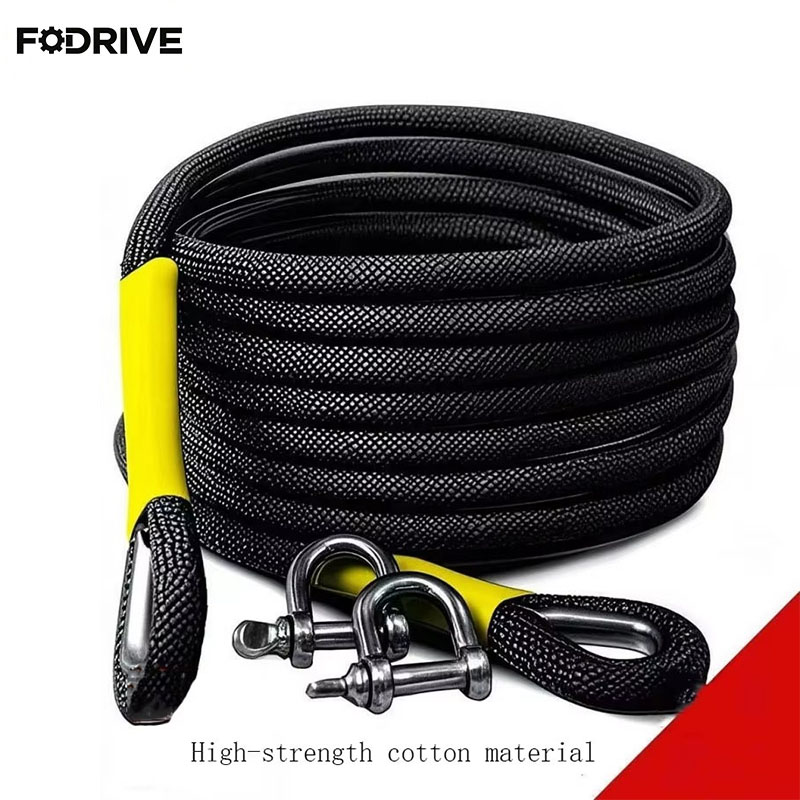 Rescue Rope Throw - เชือกลากจูงรถยนต์สำหรับรถออฟโรด สามารถลากจูงได้ 5-25 ตัน รุ่นเชือกลากจูงสำหรับกู้ภัย ที่มีความน่าเชื่อถือสูงและทนทานต่อการสึกหรอ