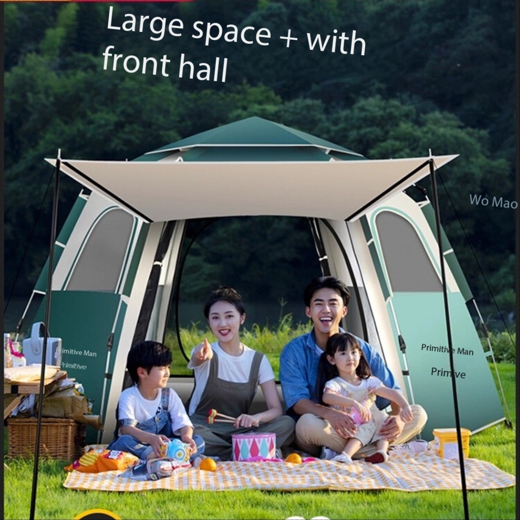 Emergency Mylar Tent - อุปกรณ์ตั้งแคมป์ ลดราคา 6-8 คน เต็นท์แคมป์ปิ้ง กันน้ำ