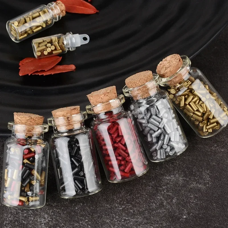 Fire Starting Kit - หินเหล็กไฟสำหรับเติมน้ำมันไฟแช็กแบบสากล สีทอง 500 ชิ้น ขนาด (2.2x5