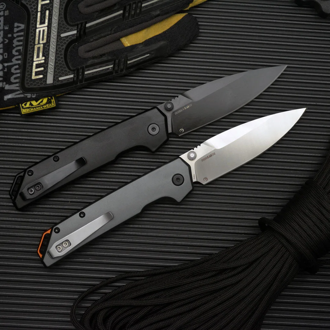 Bushcraft Knife Fixed - มีดพับสำหรับตั้งแคมป์กลางแจ้ง รุ่น KS-2038 เหล็ก D2 อลูมิเนียม