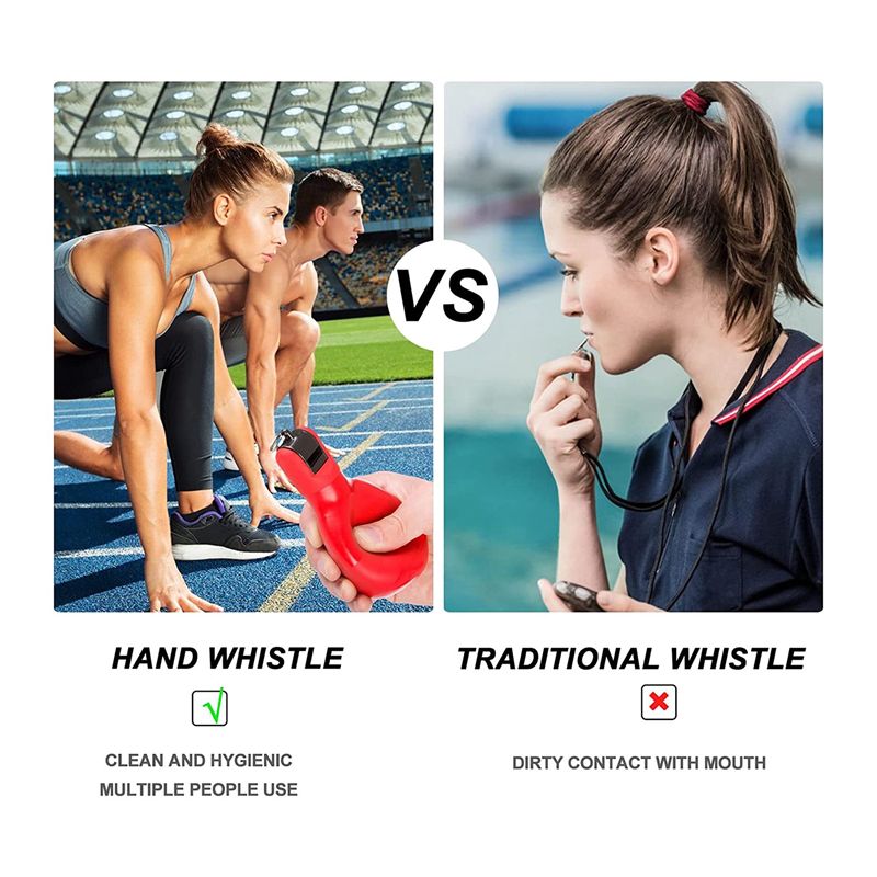 Emergency Whistle Loud - ABST 2 ชิ้น นกหวีดเสียงดัง นกหวีดฉุกเฉิน นกหวีดมือ