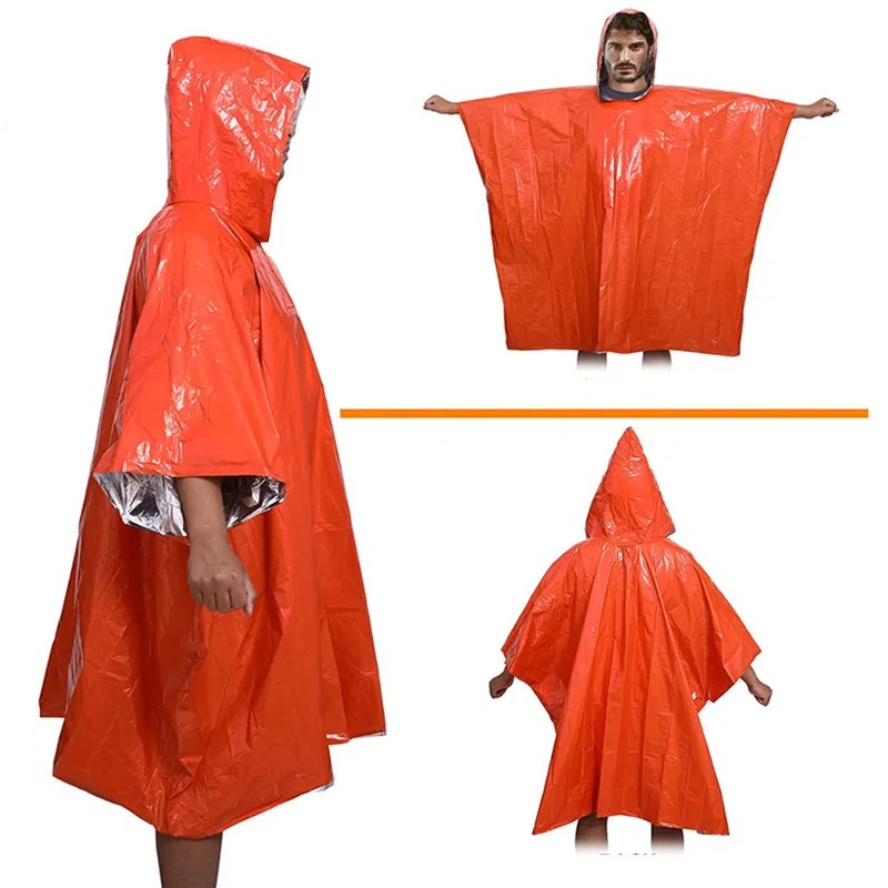 เสื้อกันฝนสำหรับตั้งแคมป์ กันน - Survival Blanket Reflective บทวิจารณ์และราคา
