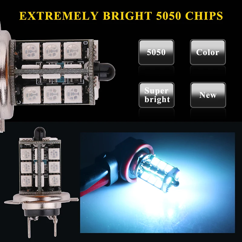 หลอดไฟรถยนต์ LED RGB 5050 รุ่น - Sos Light Strobe บทวิจารณ์และราคา