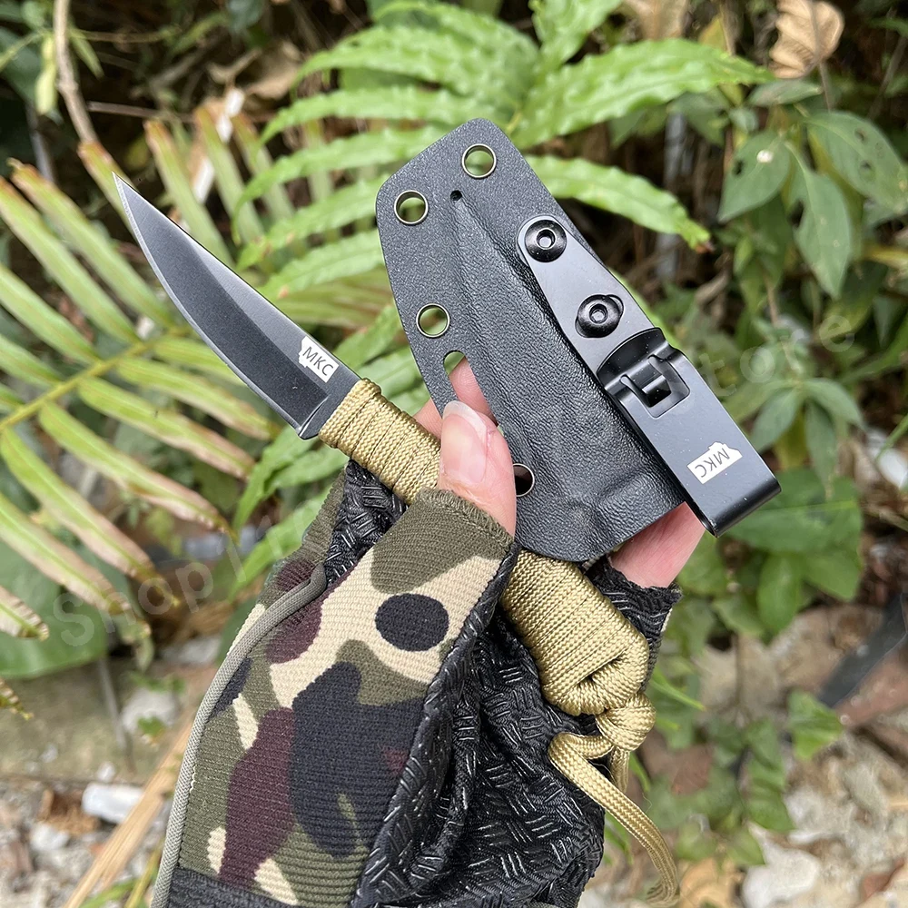 มีดพกพา MK.C ใบมีดตรงขนาดเล็ก  - Bushcraft Knife Fixed บทวิจารณ์และราคา