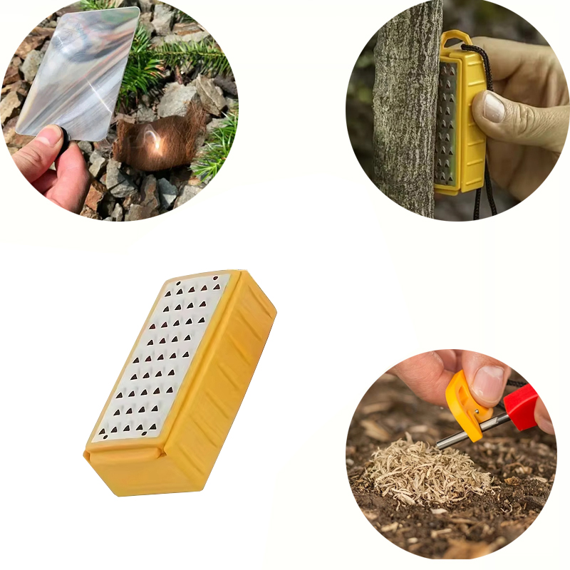 แว่นขยายพกพาสำหรับจุดไฟ ใช้ในก - Fire Starting Kit บทวิจารณ์และราคา