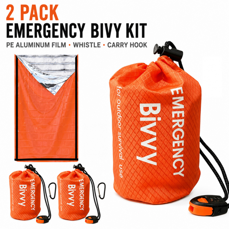 ถุงนอนฉุกเฉิน 2 แพ็ค, ถุงนอนฟอ - Bivy Bag Emergency บทวิจารณ์และราคา