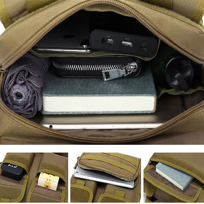 ยุทธวิธีผู้ชายกระเป๋าสะพายกลาง - Fishing Kit Compact บทวิจารณ์และราคา