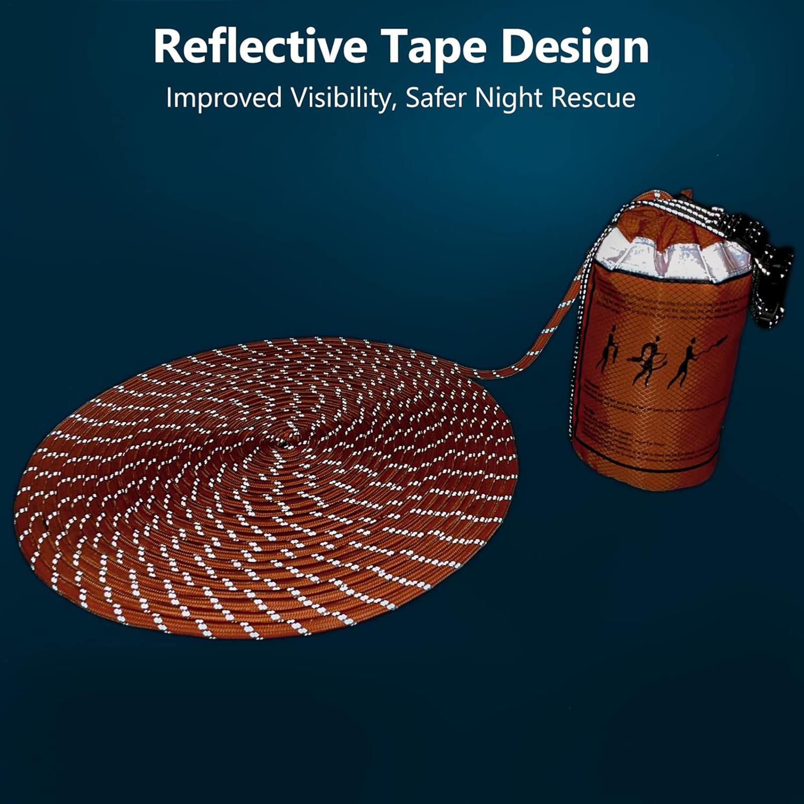ถุงช่วยชีวิตทางน้ำพร้อมเชือก อ - Rescue Rope Throw บทวิจารณ์และราคา