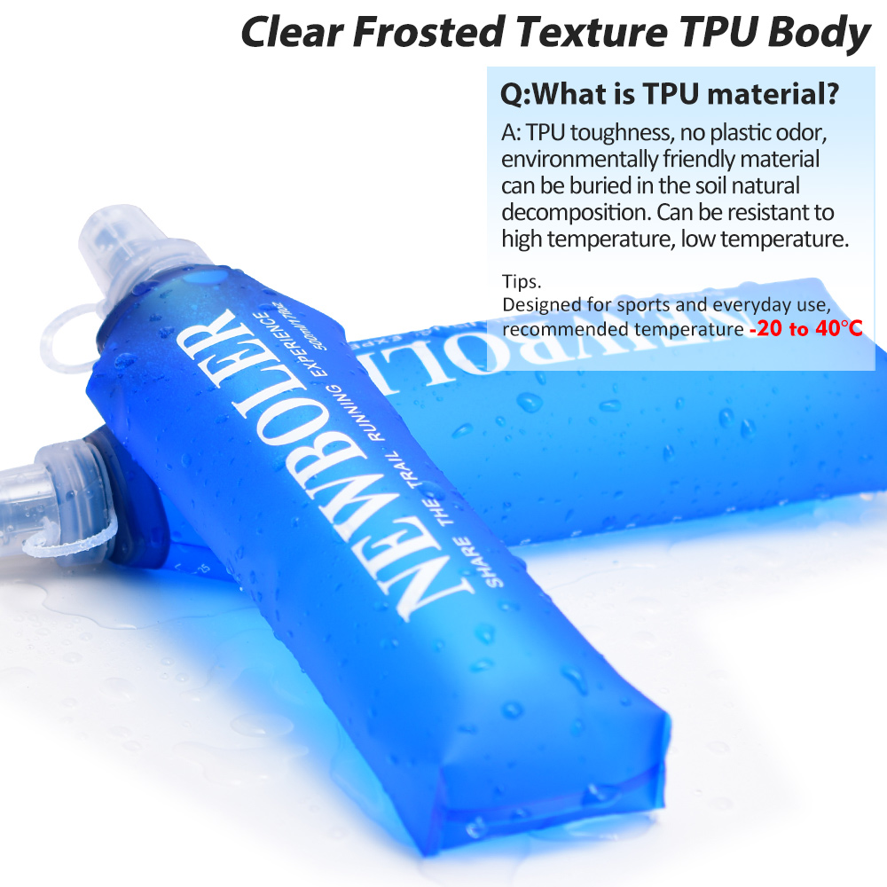 ขวดน้ํา 750ML TPU พับขวดนุ่มขว - Water Bag Collapsible บทวิจารณ์และราคา