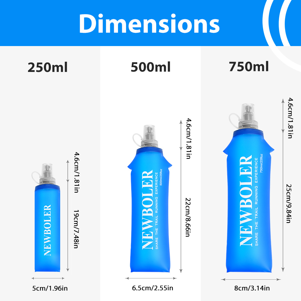 ขวดน้ํา 750ML TPU พับขวดนุ่มขว - Water Bag Collapsible บทวิจารณ์และราคา