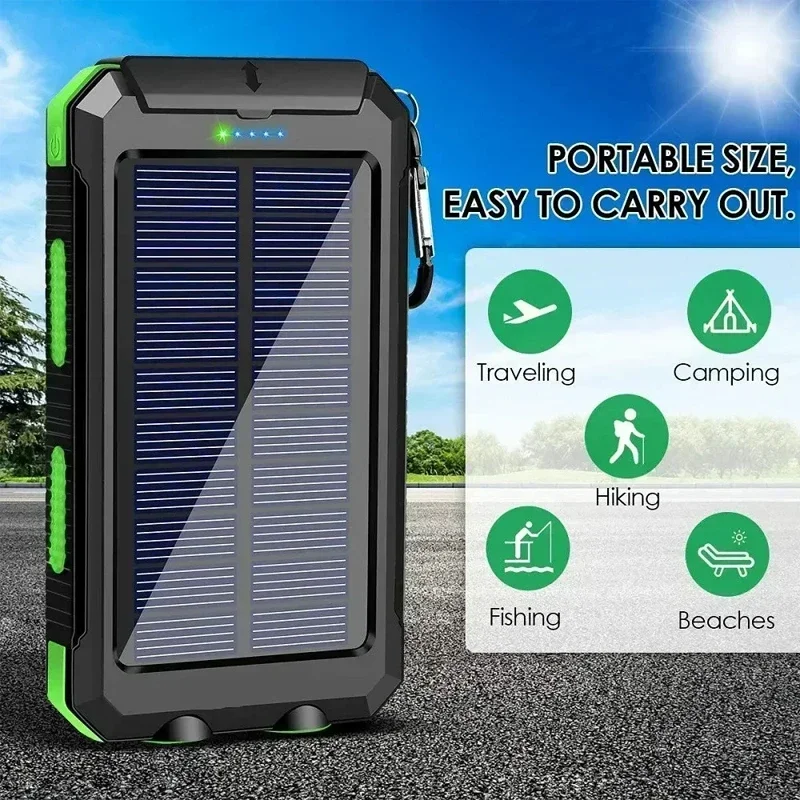 Lenovo 50000mAh Solar Power Ba - Solar Emergency Charger บทวิจารณ์และราคา