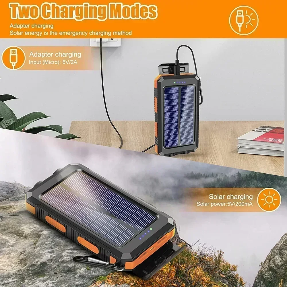 Lenovo 50000mAh Solar Power Ba - Solar Emergency Charger บทวิจารณ์และราคา