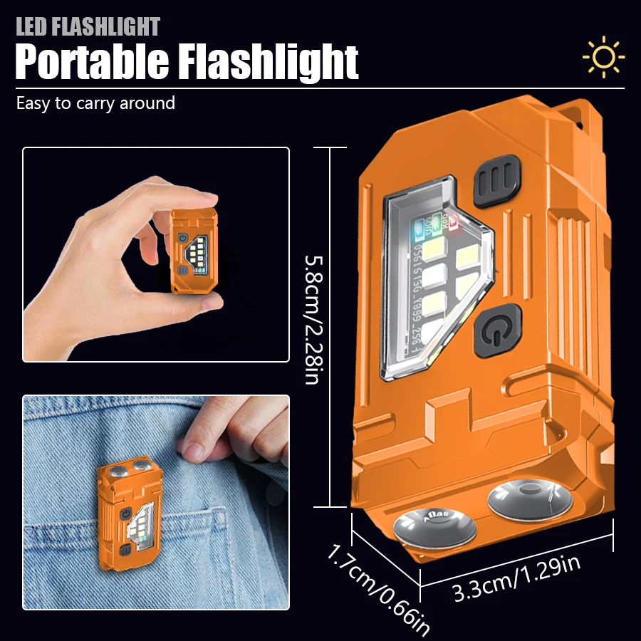 พวงกุญแจมินิ EDC ไฟฉายแบบชาร์จ - Fishing Kit Compact บทวิจารณ์และราคา