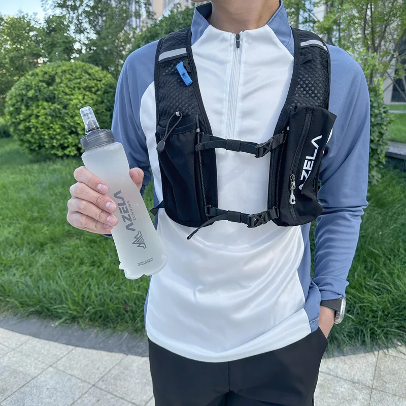 250ml 500ml ขวดน้ําพับขวดน้ําก - Water Bag Collapsible บทวิจารณ์และราคา