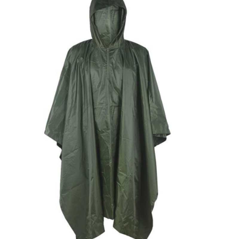 เสื้อกันฝน PVC/PU ลายพรางแบบพก - Emergency Poncho Rain บทวิจารณ์และราคา