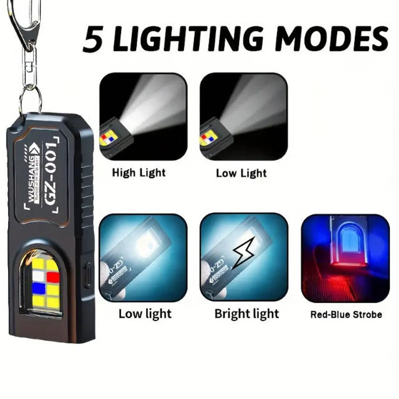 ไฟฉายพวงกุญแจอเนกประสงค์ ชาร์จ - Fishing Kit Compact บทวิจารณ์และราคา