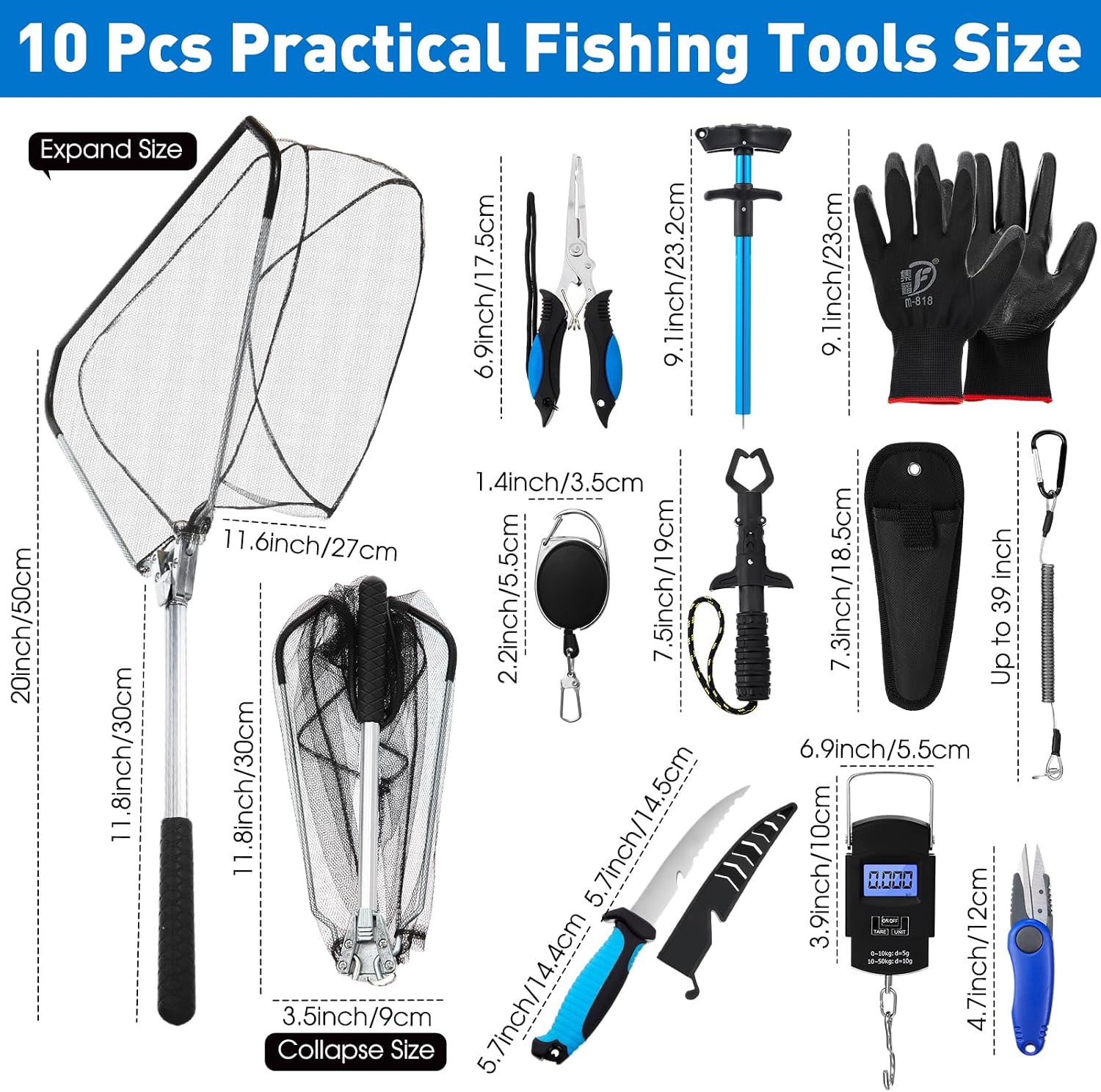 ชุดเครื่องมือตกปลาอเนกประสงค์  - Multi Tool Plier บทวิจารณ์และราคา