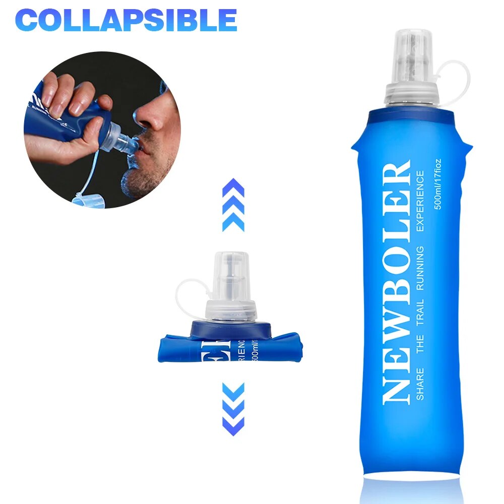 NEWBOLER 250ml 500ml ขวดน้ํา T - Water Bag Collapsible บทวิจารณ์และราคา
