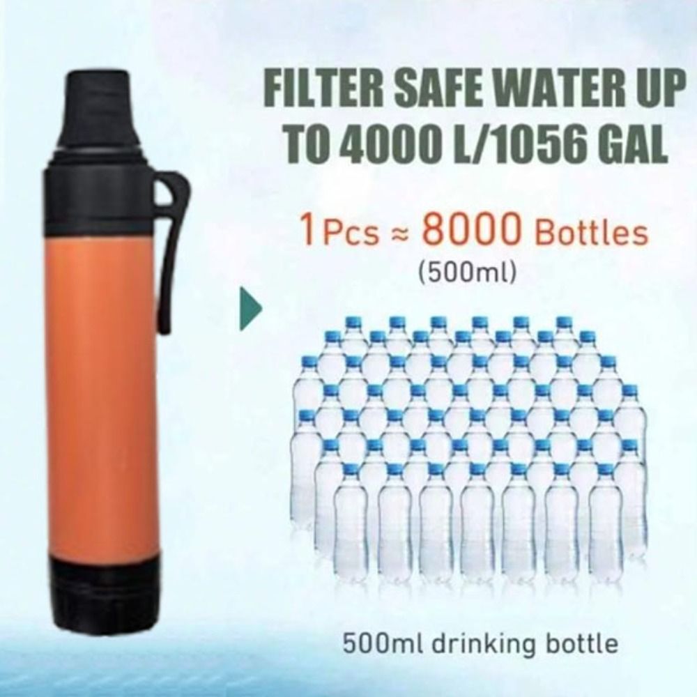 หลอดกรองน้ำขนาดเล็กสำหรับกรองน - Water Purification Straw บทวิจารณ์และราคา